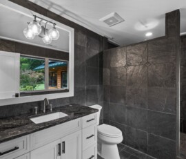 - Bathrooms