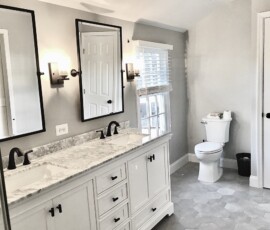- Bathrooms