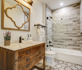 - Bathrooms