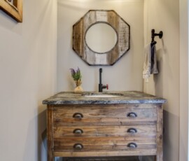 - Bathrooms