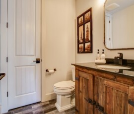 - Bathrooms