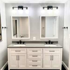 - Bathrooms