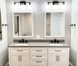 - Bathrooms