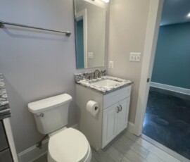 - Bathrooms
