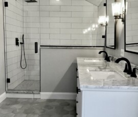 - Bathrooms