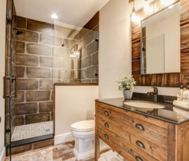 - Bathrooms